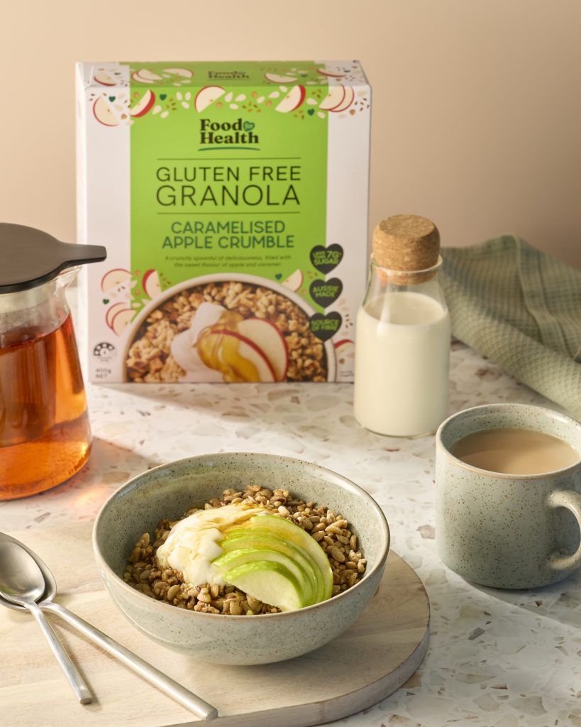 Food for Health Apple Crumble Gluten Free Granola | Coeliac Approved